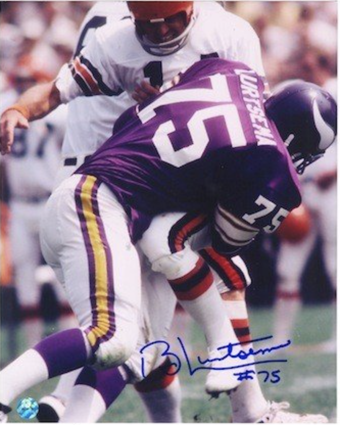 VikeFans's tweet photo. Bob Lurtsema was an underappreciated NFL player. He had 66 career sacks.  To put that in perspective, Brian Robison had 60, Everson Griffen has 74.5, Keith Millard 58, Jared Allen 85 kn MIN, &amp; Danielle Hunter has 54.5. Played 11 seasons, started 7. @johnnyrandle93 @JaredAllen69 https://t.co/zfbZ6fGt5L