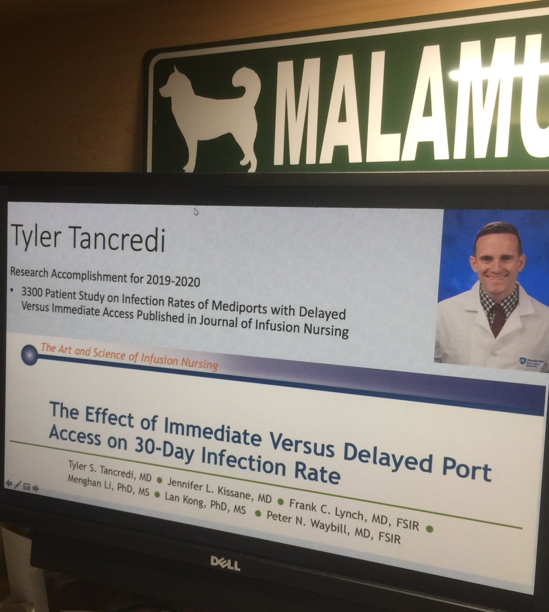 NeedleDriver's tweet photo. @PSUrad is doing its annual scholarship celebration. There are a lot of people doing so many different projects. @PennStCVIR #IRad resident, Tyler Tancredi shared his research with the rest of the group. Congratulations on #gettingpublished! @filter_md @PennStHershey https://t.co/WIeS1caZuE