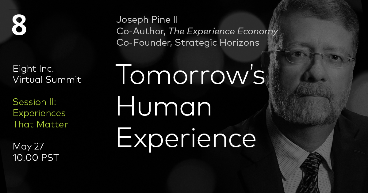 Tomorrow's Human Experience Summit speaker <a href="/JoePine/">Joe Pine</a> addresses how the  experience economy is moving us past the industrial era. We can't expect new results with an outdated mindset. Have you prepared your business for the future? What experiences matter? bit.ly/2AyJbbt
