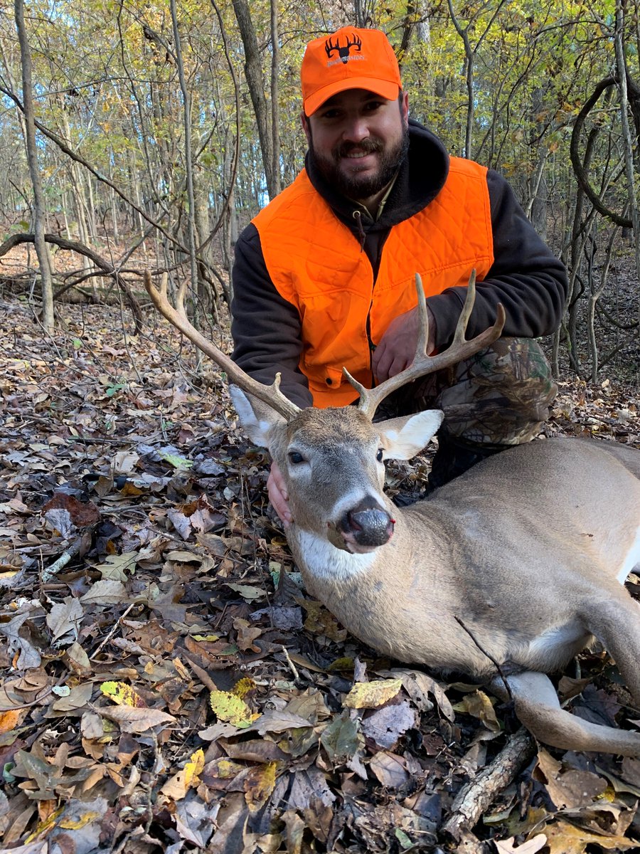 MS Student Tristan BuliceResident "Frog Man" for his work with the Illinois Chorus FrogsMeasuring asymmetry and  #stress in White-Tailed  #Deer