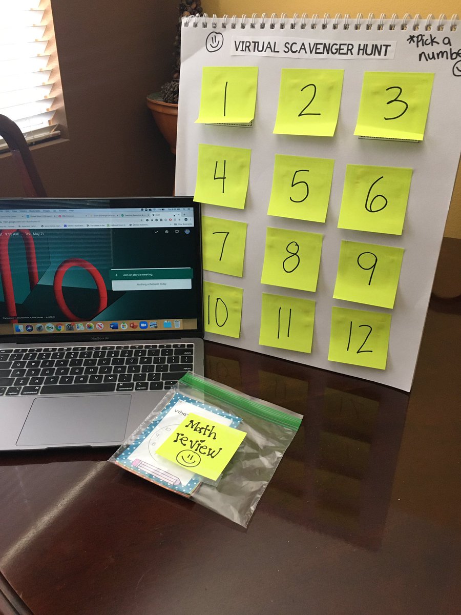 Excited about my Google Meet today. 😊 Ready to go! #distancelearningfun <a href="/LiveElementary/">Live Oak Elementary</a>