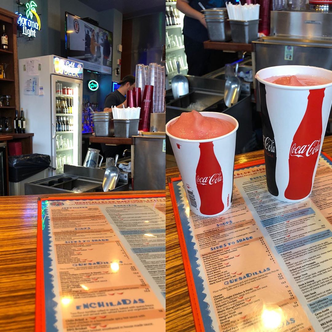 Mexicali_Blue's tweet photo. Who could use a cold marg from Mexicali Blue today? 🍹 We have all of your favorites available for takeout! 😍⁣ ⁣⁣
*Must call to add drinks to your order
#WappingersFalls: https://t.co/rqyB0fbcLi | 845-298-TACO(8226)
#Newpaltz: https://t.co/egDnUROeJV | (845) 255-5551 https://t.co/1hFuZZlqWG