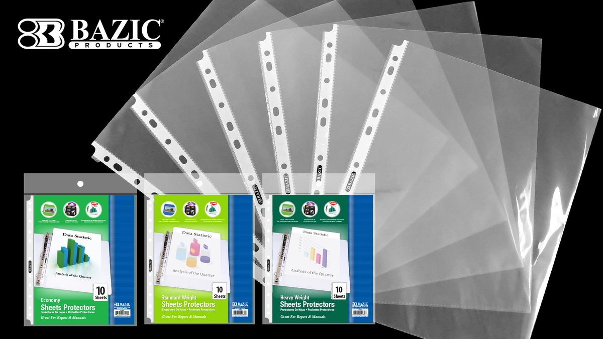 BazicProducts's tweet photo. Have you ever spilled your morning coffee by accident on your paper? Weโve got you covered with our sheet protectors!
๐ Shop now at https://t.co/5wRHfUC7Wl
#BAZICProducts #sheetprotector #office #college #fileprotector #binder #organize #stationaryaddict #officesupplies https://t.co/1Edo0JhQ7Z