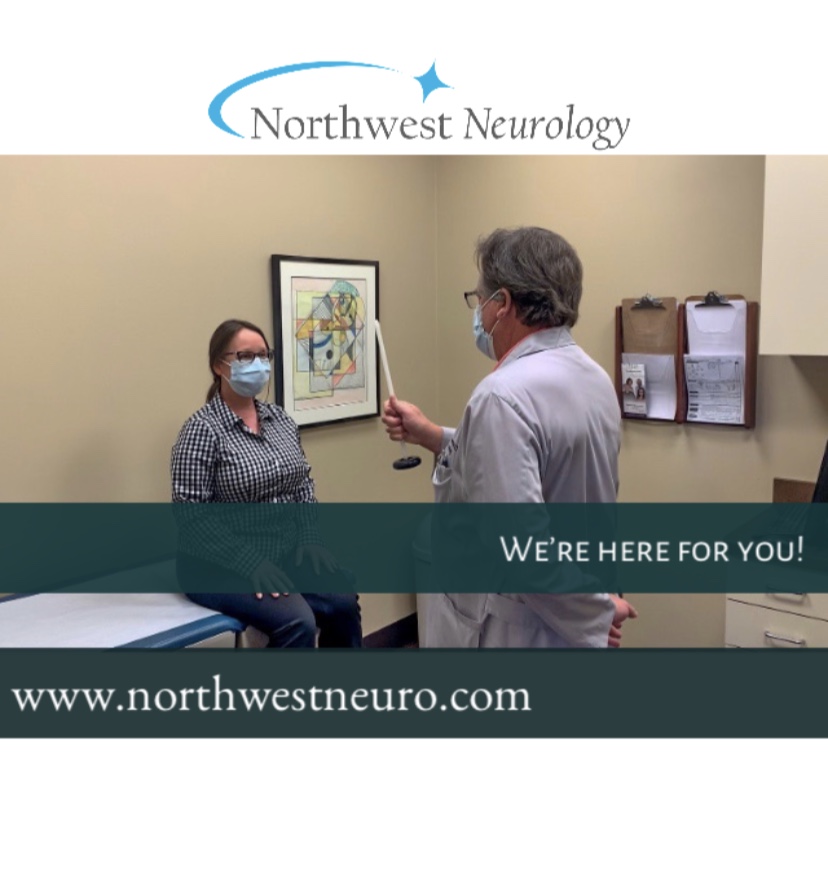 Our office remains open for New and Established patient visits, as well as MRI, EEG, EMG, Infusion Therapy, and Botulinum Injections in addition to televisits! Visit our website to request an appointment today at northwestneuro.com
