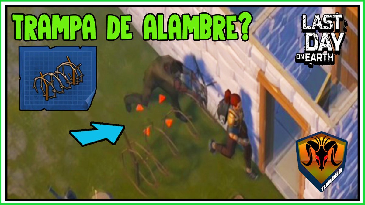 Ariel056YT's tweet photo. TRAMPA DE ALAMBRE COMO FUNCIONA LAST DAY ON EATH SURVIVAL Ariel056 https://t.co/0LoYlIIEK6 https://t.co/OhnrnaAiQM