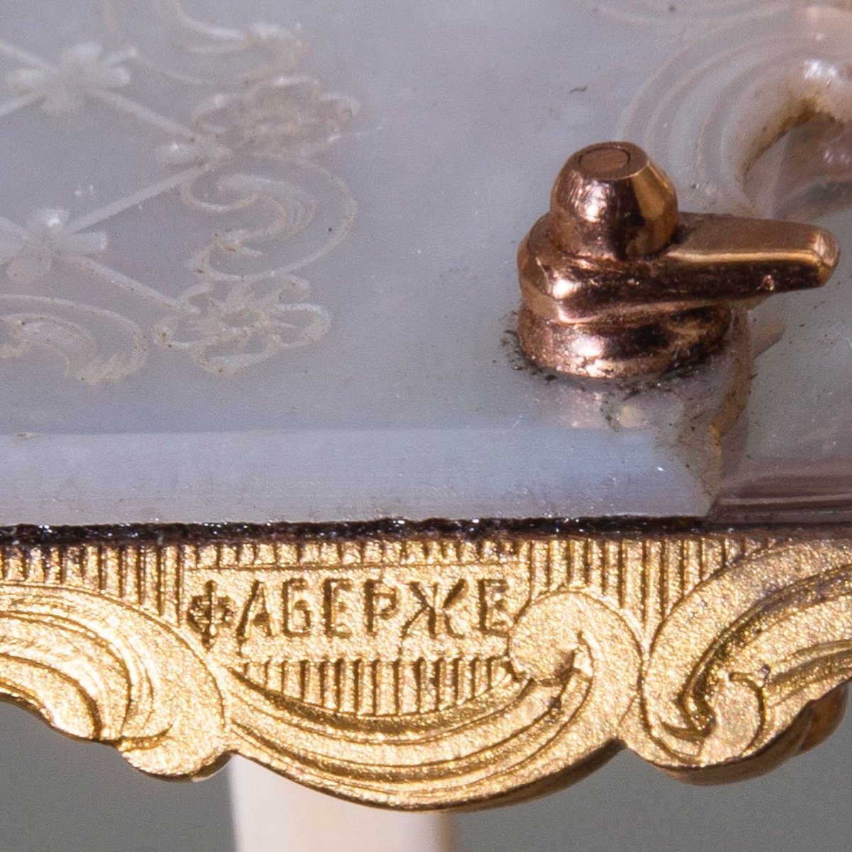 One of the main bright example of objets de fantaisie is the miniature sedan chair in the style of Louis XV, created in Mikhail Perkhin’s workshop from 1897-1903. House of Fabergé 📍Fabergé Museum in Saint-Petersburg, #Russia 🇷🇺