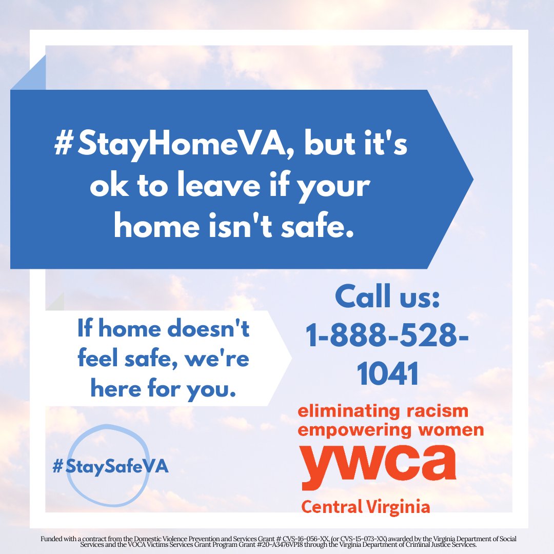 ywcacv's tweet photo. YOU ARE NOT ALONE. WE CAN HELP. #youarenotalone #ywcacva https://t.co/e59ra5P50Z