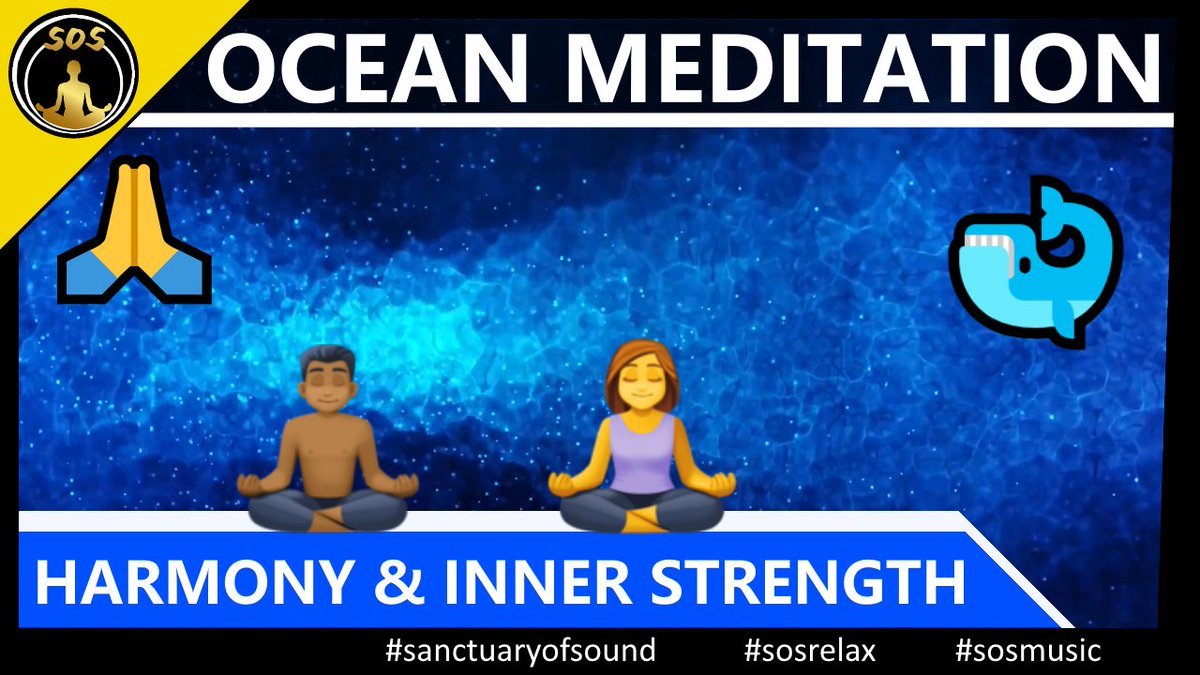 SanctuaryofSoul's tweet photo. 30 Minute Meditation Music for more Harmony and Inner Strength 😌 Enjoy this calm Ocean Meditation Music 🌊 Sanctuary of Sound ☯
#sanctuaryofsound #sosmusic #sosrelax
--> https://t.co/KDnoqYdmpo https://t.co/c2aWwWWol9