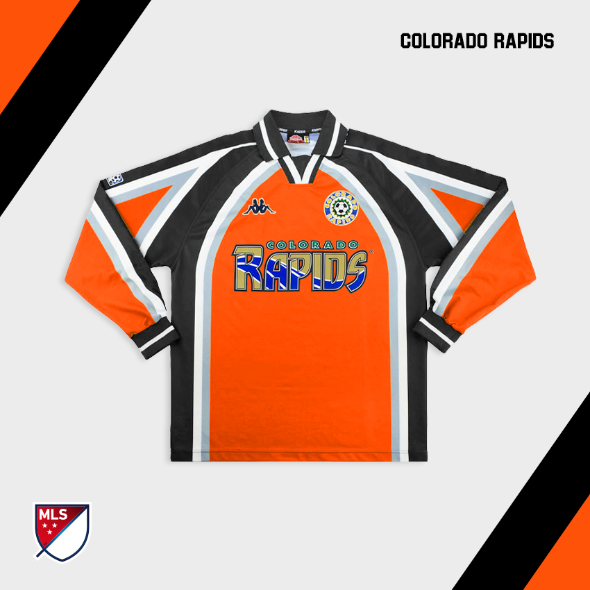 Talisman & Co.  Vintage Colorado Rapids Kappa MLS Jersey