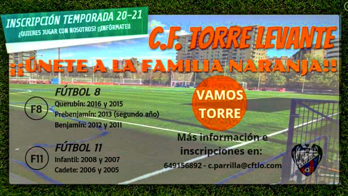 Qué ganas de volver!! ⚽️ Hazlo con nosotros! Infórmate!! #vamostorre