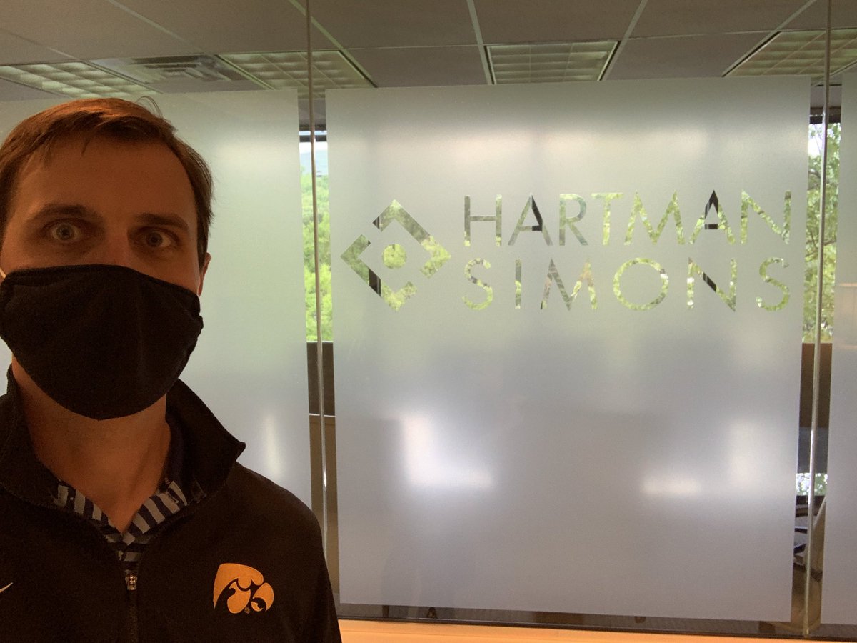 ryanprivera's tweet image. Things look a little different and still just a skeleton crew, but it’s good to be back in the @HartmanSimons office with a full slate of new, non-COVID deals
