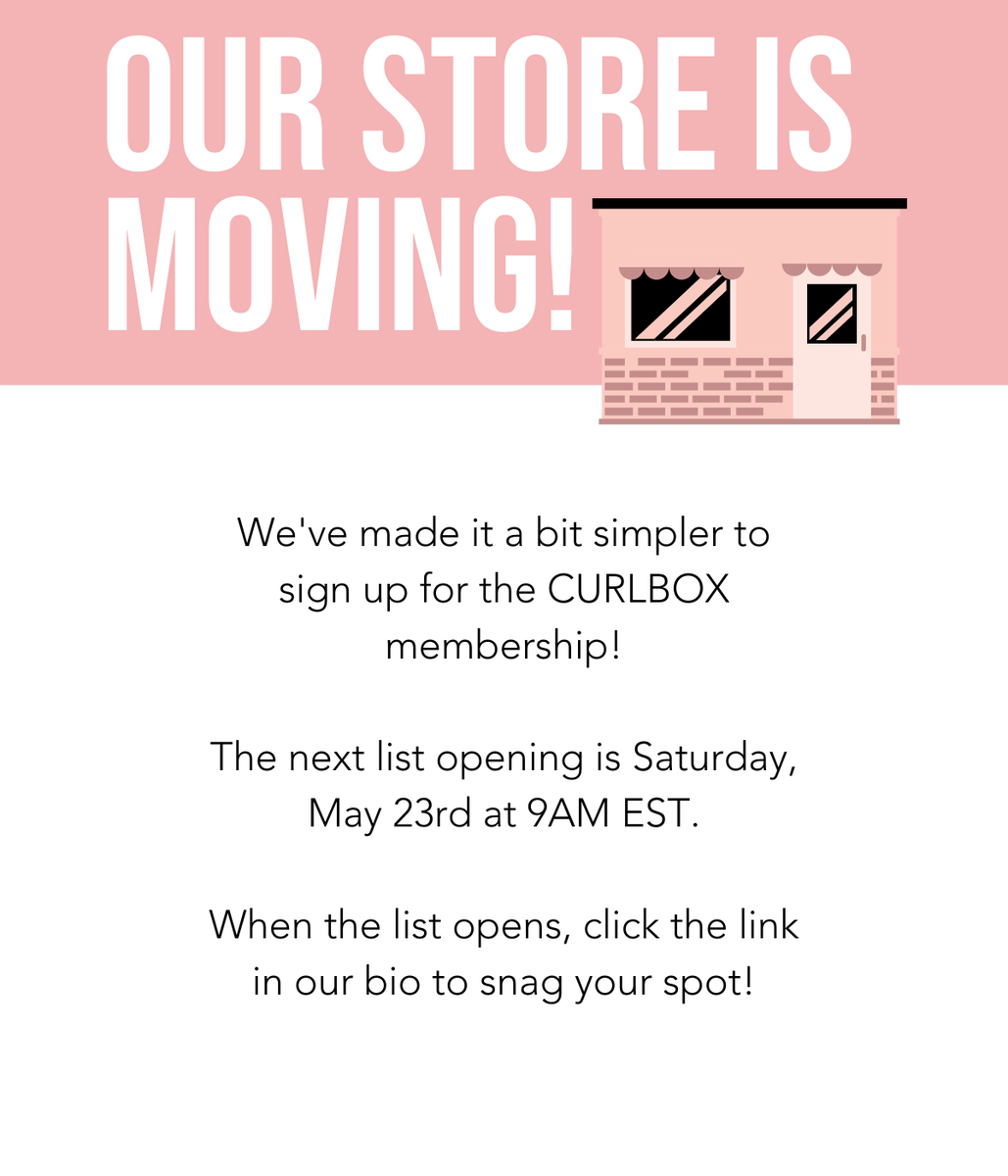 curlBOX's tweet photo. FYI, sis: we're making changes 'round here! a new way of signing up for the CURLBOX membership is here. don't snooze, this next box is a HIT! #juneCURLBOX https://t.co/p8c4wQoytF