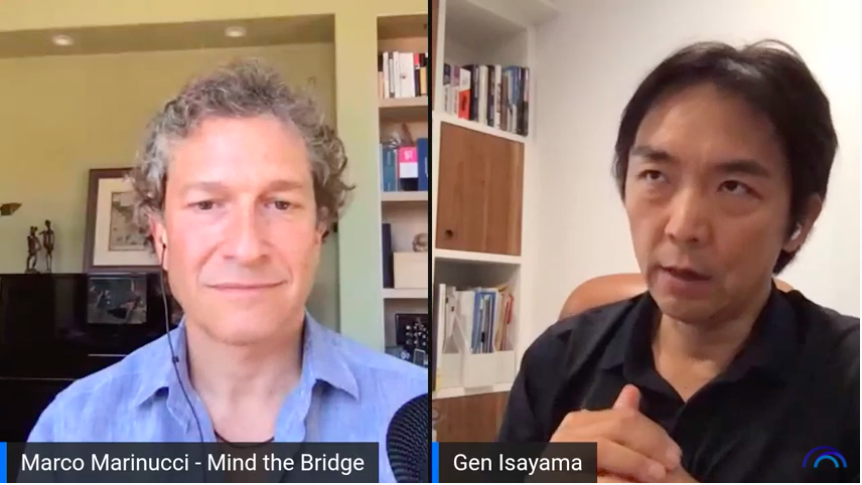 MindTheBridge's tweet photo. “I thought that I needed to do something in the way people think about #innovation in Japanese society" -
@gisayama talking about the birth of @wilabcom
#mindthebridge LIVE NOW cc @mmarinucci
#Japan #openinnovation #US #SiliconValley #startups
https://t.co/qKvXgCYW7e https://t.co/FbcgpKppHr
