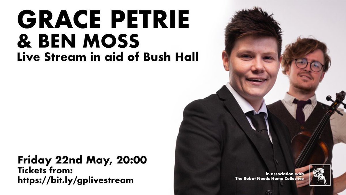 We have cleared 300 tickets for our livestream show tomorrow night. But there is no capacity on this venue! Every penny goes to @Bushhallmusic, hope you can join us. 

Tickets: bit.ly/gplivestream 

I’d love it if you wanted to share this x