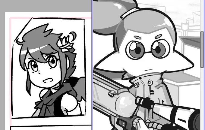 i've only done this comic style ONCE

gonna try to do it again for kiu 