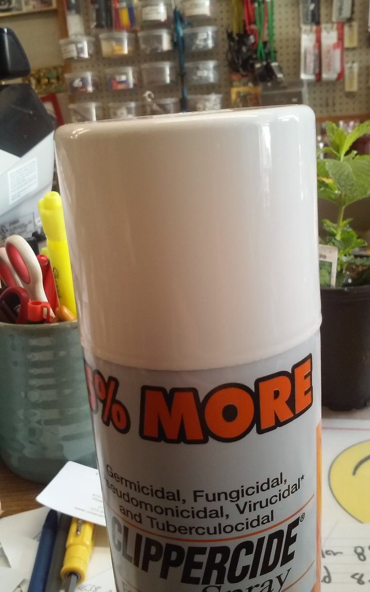 Its in #virucidalspray #betterthanlysol @cohenhardware. Call to order 2159223493