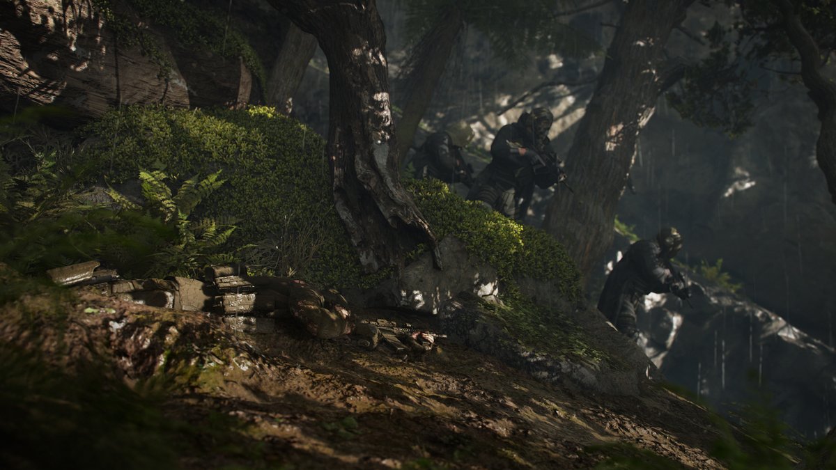 GhostRecon's tweet photo. They may know the island, but we have the element of surprise. 

Share your favorite shot of your Ghost in prone camo with us! https://t.co/keiFTFNEPx