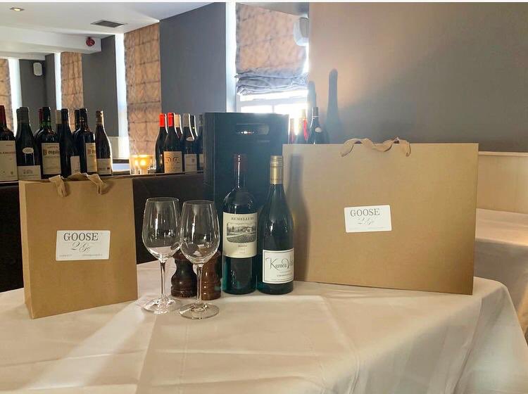 wildgoosegrill's tweet photo. Gosose 2 Go is a go, dinner menu Thurs-Sat 5-9 and Sunday lunch  1-7pm ! Safe delivery and collection is available. The full menu and wine list is at https://t.co/Fo0fODL9nB order by phone 01 4912377 🍷 https://t.co/k3X4S45lUp