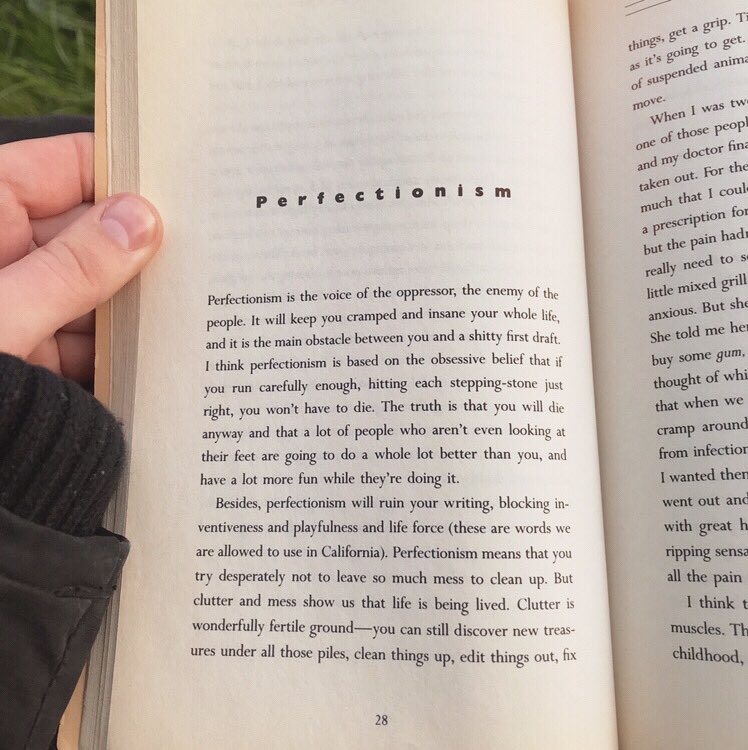 emkatfish's tweet photo. Today Anne Lamott offers some much needed advice. Writing isn’t perfect—ESPECIALLY the first draft. Know this, don’t beat yourself up, and most importantly, keep writing. #writers #AnneLamott #birdbybird #quote #writingcommunity #readingcommunity #emilykatherinefisher https://t.co/eMmXt32b76