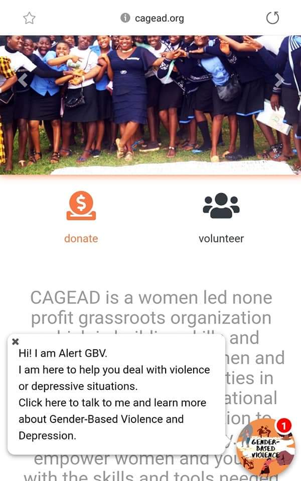 Wetech_Org's tweet photo. Merci à l'association #CAGEAD de nous avoir fait confiance en adoptant notre solution "Alert GBV". Cette #application permet aux victimes de #violence et de #dépression de s'exprimer anonymement et trouver du soutien.Application disponible en anglais sur https://t.co/Fs6ogN87UK. https://t.co/uLyNhzZxna