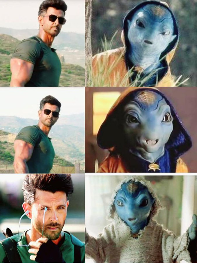isuvashree's tweet photo. @iHrithik if jadoo will come then he will think how Rohit has become Kabir
#BangloreBoom https://t.co/1L9taaFOFS