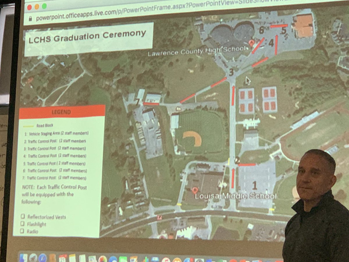 All_in_LC's tweet photo. #LCClassOf2020โs Graduation Ceremony (Event #1) is getting some final touches. #AllinLC https://t.co/oYLLauF4WM
