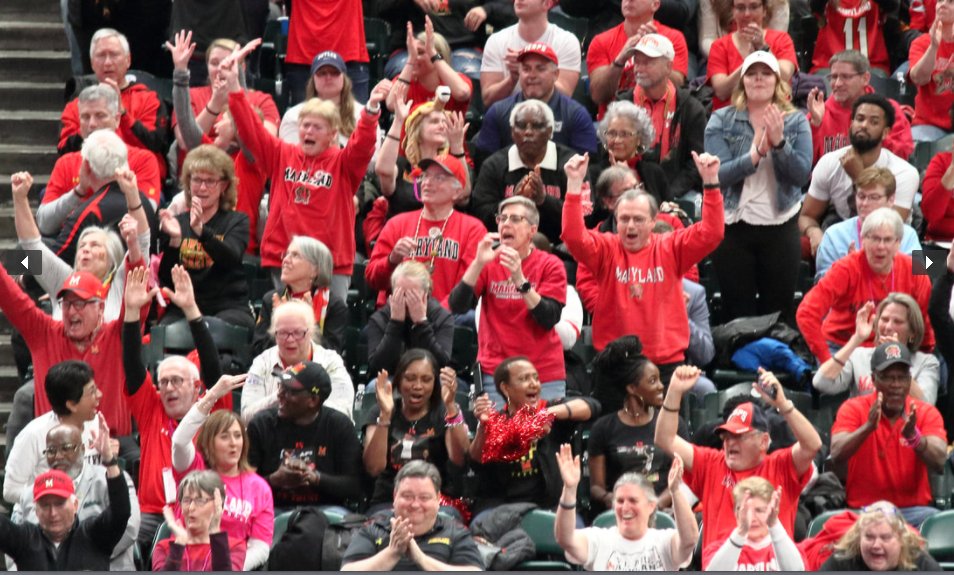 UMRebounders's tweet photo. Terp Fans! #TerpFam #PositivityAtWork https://t.co/QBDtrxyceb