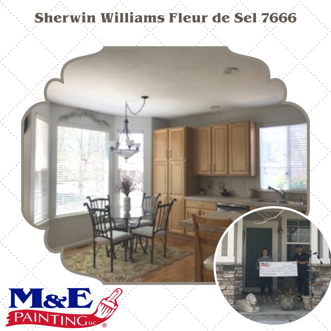 MandEPainting's tweet photo. Our Sweepstakes winner wanted a refresh on her kitchen and we were happy to help!  Call today if you're looking to change up the color in your kitchen!
#mandepainting #swfleurdesel #fleurdesel7666 #colorinspo #swcolorlove #kitchenpainting #sweepstakeswinner #thatshowweroll https://t.co/QcayHzhvHt