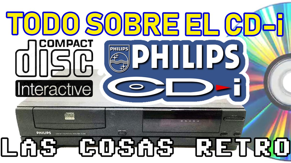 LasCosasRetro's tweet photo. 💿 Todo sobre el #CDi de Philips.
Hablamos de sus características, el vídeo digital y los juegos.
Y algunas curiosidades :)
Esta semana, nos metemos de lleno en el mundo INTERACTIVO del futuro!
✅ https://t.co/sSzsbrF7Dt https://t.co/d9T5OpeDce
