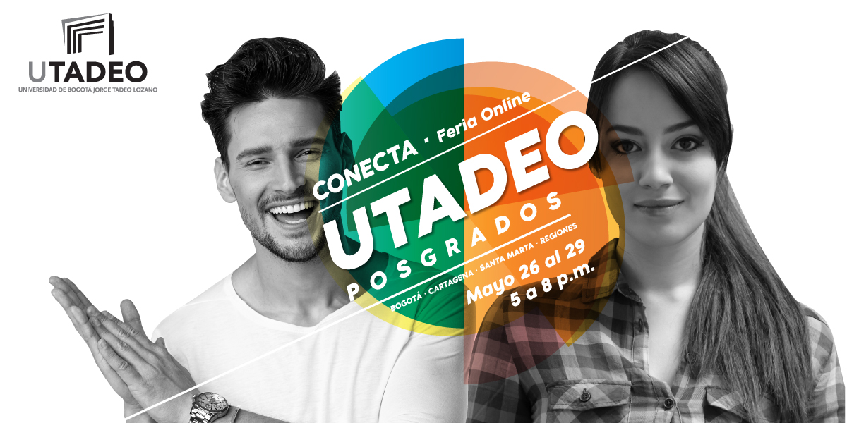 elespectador's tweet photo. Conoce todos los programas de posgrado de UTadeo y encuéntrate con los directores de cada uno de ellos. Te invitamos a nuestra feria online del 26 al 29 de mayo https://t.co/IcrhwvZyER  
**Contenido patrocinado por @Utadeo_edu_co https://t.co/g6phTdJCM2