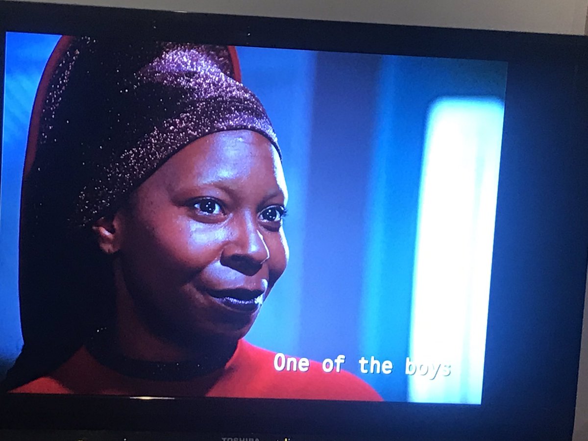 Whoopi Goldberg is *amazing* in this show tbh