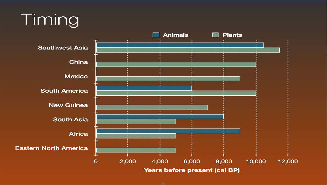 Tweetistorian's tweet photo. in @Kwasidagbe's food history course @UAZHistory we then turn to #agriculture which Jared Diamond says was #humanity's #WorstMistake focusing on scale of land use https://t.co/eJsvFFVgVY #twitteristorians #Twittistorian ~BNL https://t.co/pskkrd8521