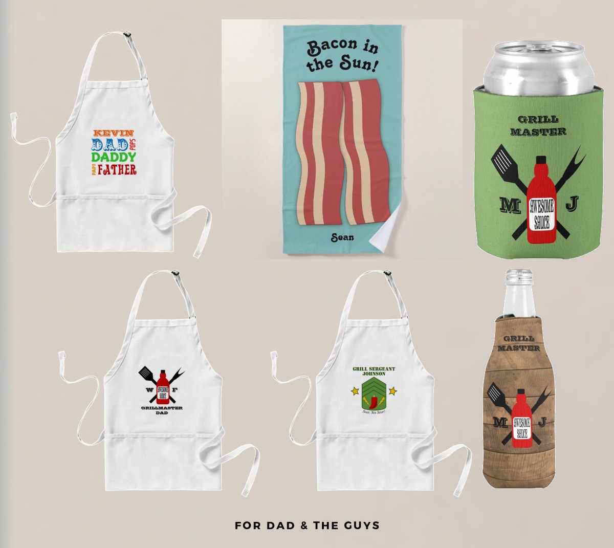 Gifts for Dad 🍔🥩🥤
40% Off Can Cozies, Beach Towels, Aprons & More  -  Use Code: OUTDOORSTYLE
#GiftsforDad #FathersDay #FathersDayGifts #GrillingApron #CanCozy #BeachTowel
zazzle.com/collections/fo…