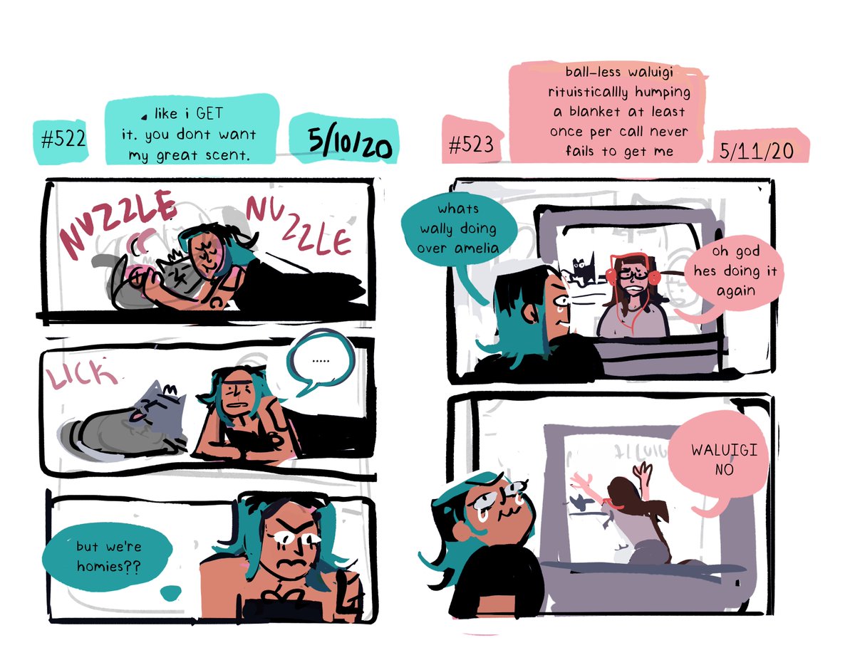 https://t.co/Z5RDjqIh0U
CAUGHT UP TO MY DAILY COMICS 