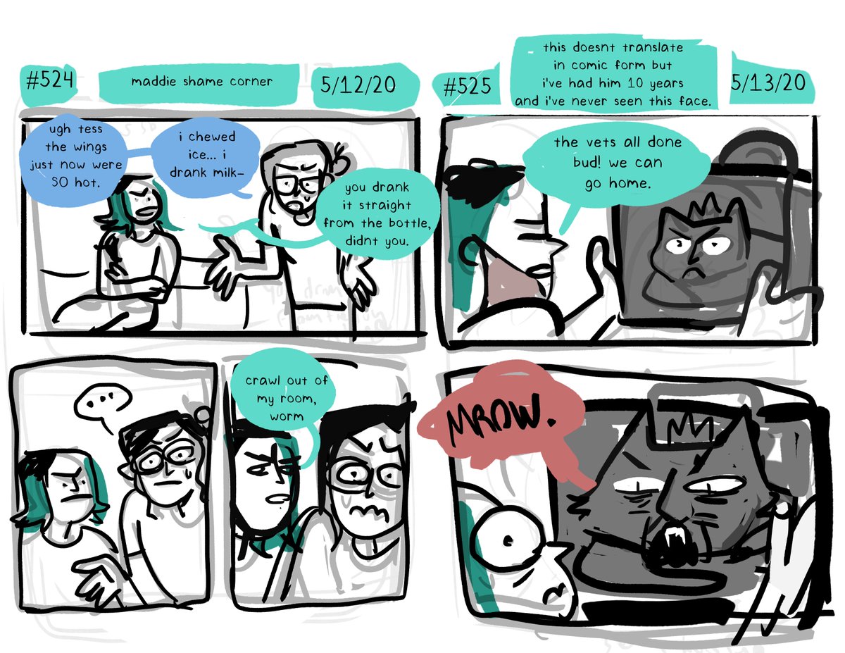 https://t.co/Z5RDjqIh0U
CAUGHT UP TO MY DAILY COMICS 