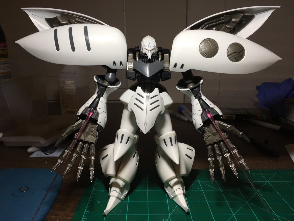 Oreh Qubeley Damned A P Bandai And The First One I Ve Built Honestly Not Much Info To Say Here Was A Custom Gunpla In The Gundam Build Divers Side Story I