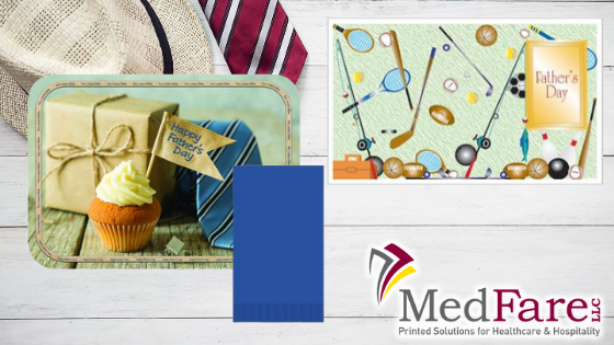 MedFareLLC's tweet photo. HOW WILL YOUR FACILITY BE CELEBRATING FATHERS DAY?
"The quality of a father can be seen in the goals, dreams, and aspirations he sets not only for himself but for his family." - Reed Markham
See more:
https://t.co/dBC08Tg629
#Traycovers #Placemats #Menus #Napkins https://t.co/v0m2yMZN7X