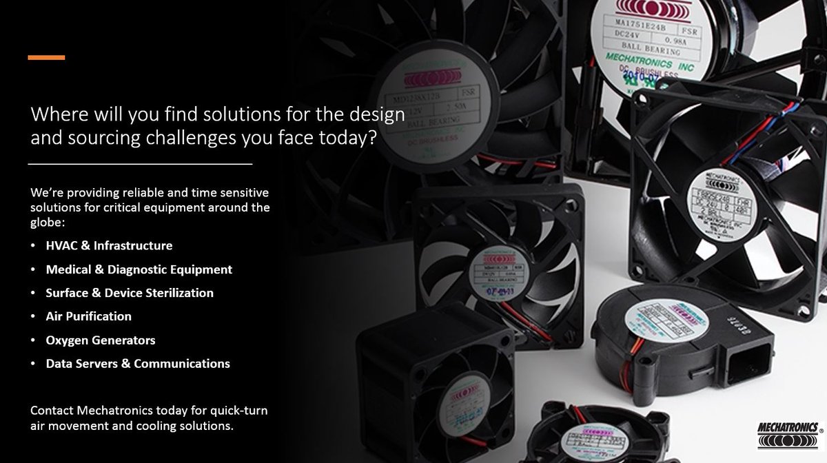 MechatronicsFan's tweet photo. We've been quiet for a little while because we've been busy building the solutions required keep people safe today. Contact an application engineer with your design or sourcing challenge: 
#EssentialBusiness #StaySafeStayHome #StayConnected https://t.co/UOR3Wi69o1 https://t.co/60u0CykMaW