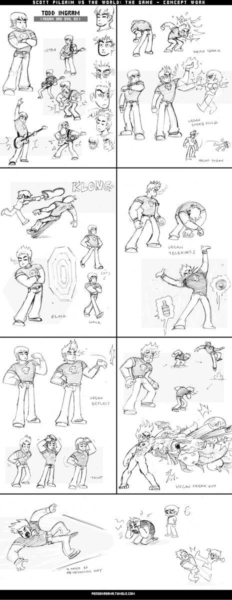 RE: Scott Pilgrim game talk, I have a bunch of concept &amp; production art I made for the game over on my old tumblr here: personasama.tumblr.com/tagged/Scott-P…

I need to update it with more production material before I lose it all 🤔