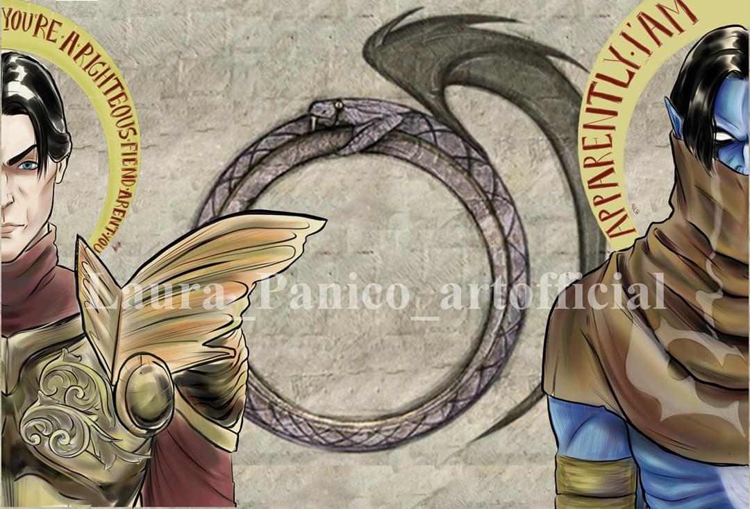 LauraPanico_Ak's tweet photo. "You're a righteous fiend aren't you?"
"Apparently I am"
History Abhors A Paradox - 
Raziels Soul Reaver 2
digital fanart
#raziel #sarafan #fanart #digitalart #draw #historyabhorsaparadox #soulreaver2 #legacyofkain #kain #crystaldynamic #squareenix #retrogame https://t.co/HKbcXF7C6g