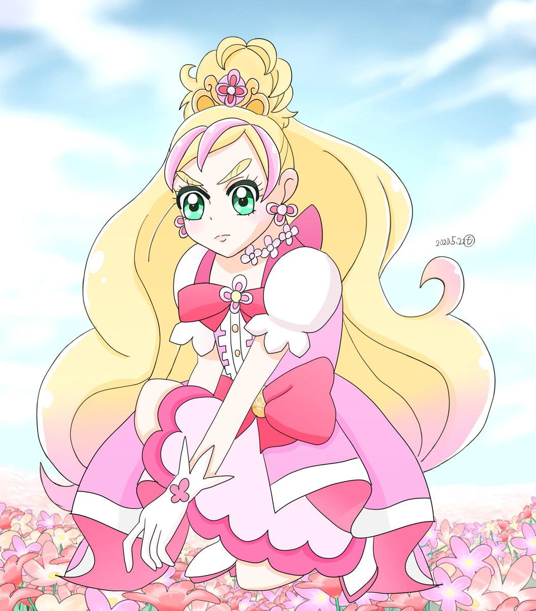 桃太郎 على تويتر プリンセスプリキュアよりキュアフローラちゃんを描きました 姫プリの戦闘描写は神 カッコいいフローラちゃんが描きたかったのです イラスト練習 イラスト好きな人とつながりたい イラスト好きさんと繋がりたい 絵描き人 絵師の集い 芸術