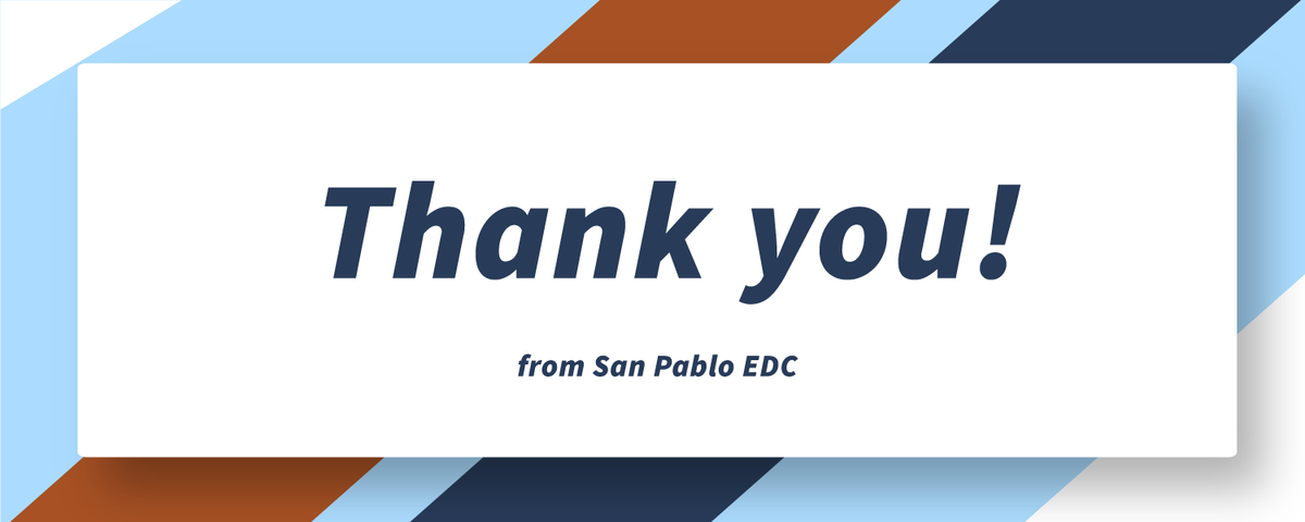 SanPabloEDC's tweet photo. Wells Fargo generously provided funds to support our efforts to save businesses, jobs &amp; support our community. Thank you for helping provide meals to first-responders &amp; frontline workers, &amp; helping us keep families food- &amp; housing-secure.  https://t.co/mF3RR0Km9O #SanPabloFirst https://t.co/CNFnelBRAA