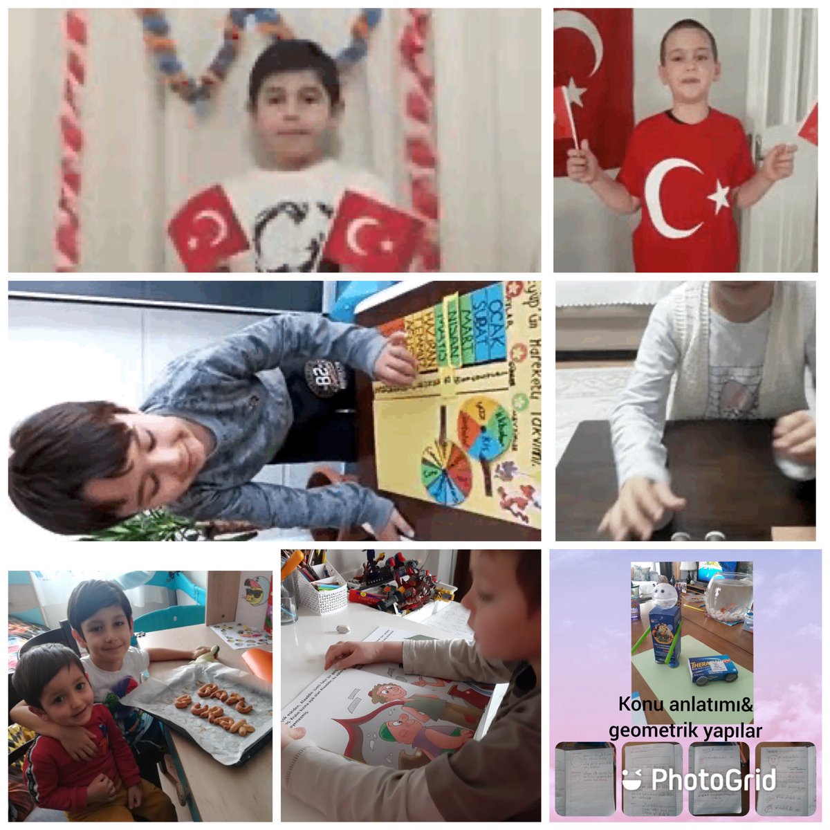 SedaUla17's tweet photo. Fatih Sultan Mehmet İlkokulu 1/E sınıfı öğrencilerinin ev çalışmaları.. Biz öğrenmeye, gelişmeye hiç ara vermedik🎊🎉🎊🎉                           #BornovaEğitimSenliği @bornovafsm_35 @bornovamem https://t.co/FfdJ9SAPMt