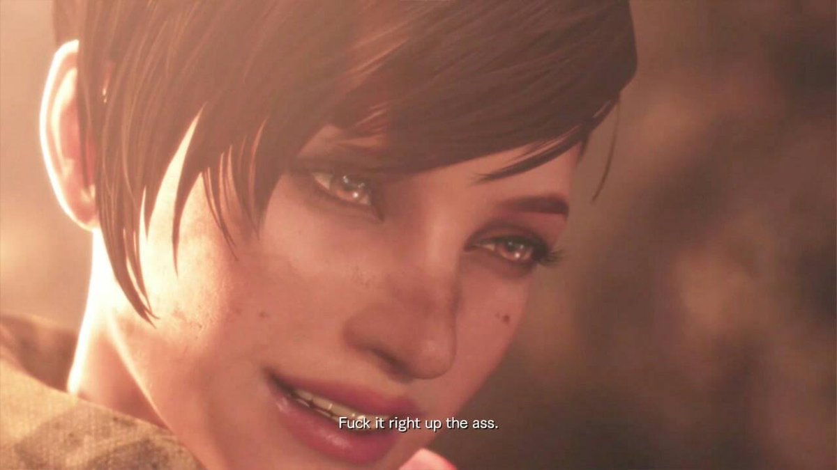 PetrichorCrown's tweet photo. Resident Evil Out of Context #REBHFun https://t.co/gW8kd0gbI9