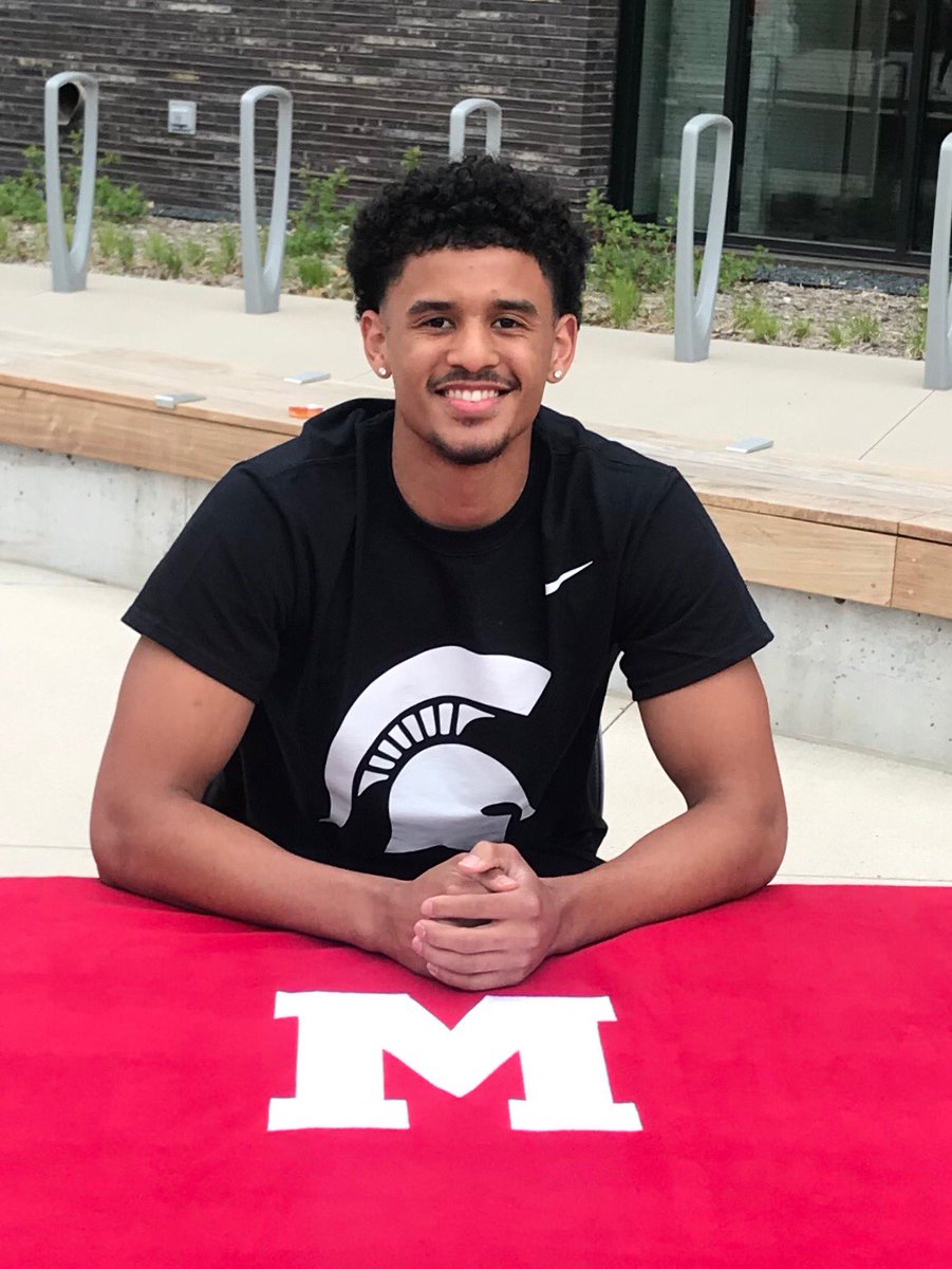 RedhawksAD's tweet photo. Next Level Athlete Terry Lockett Michigan State Football https://t.co/Uej5LdNJ8Q