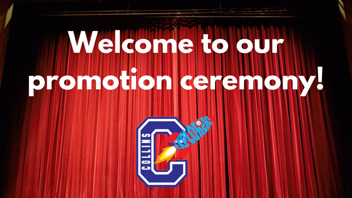 ExplorersCol's tweet photo. Hello Explorers!
Please enjoy our 2019-2020 Virtual Promotion Ceremony. While it is not the event that we had hoped for, we still wanted to provide you with an event to celebrate your hard work. To view the video please visit https://t.co/jiuQPmzWlP #collinstweets @AliefISD https://t.co/DeeI1QsW1Y