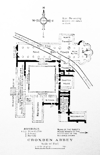 I can do Croxden before bed. A Cistercian Abbey f.1178, only grossed £103 but held out till 17 Sept 1538. Driving through the crossing an unforgettable wow. Gothic chevet well before Westminster (take that centre-periphery!), bit of one apsidal chapel still stands. Free EH site.