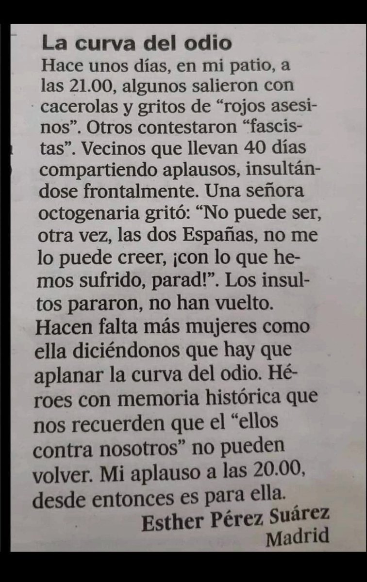 ade95ag's tweet photo. Nos quieren enfrentados. Gracias señora 🙏🏼 https://t.co/N4i1yDjkdQ