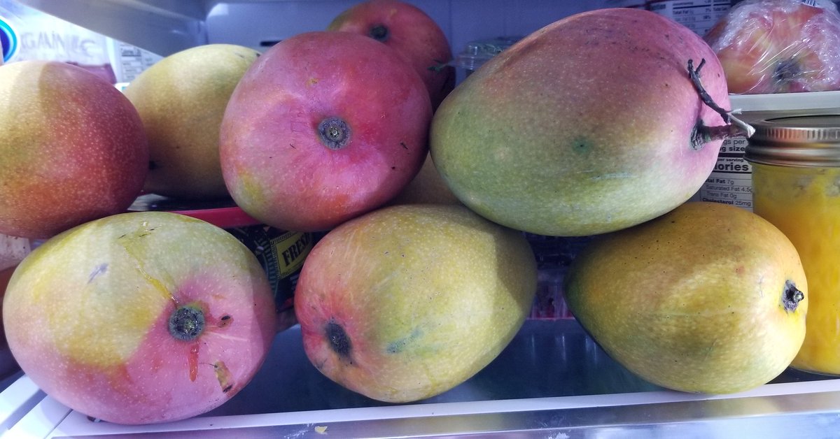 You know it's mango season when... #SoFlo #MangoGoddess