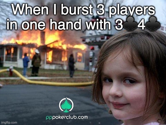 pppokerclub's tweet photo. When I burst 3 players in one hand with 3♣️4♣️..
Visit:https://t.co/NWpyZAhowV
.
.
.
#poker #pokerface #pokernight #pokerplayer #pokerbrasil #pokergrind #pokerindonesia #pokergame #pokerpro #pokerrun #pokertable #pokeronlineterbaik #pokertime #pokercards https://t.co/5umJctTYxo